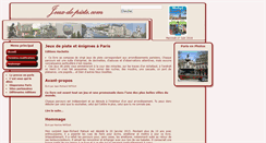 Desktop Screenshot of jeux-de-piste.com